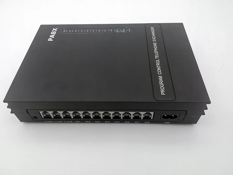 PBX Telephone Exchanger Analog Telephone Switch PABX / PBX Phone System SV308 (3 lines and 8 extensions)
