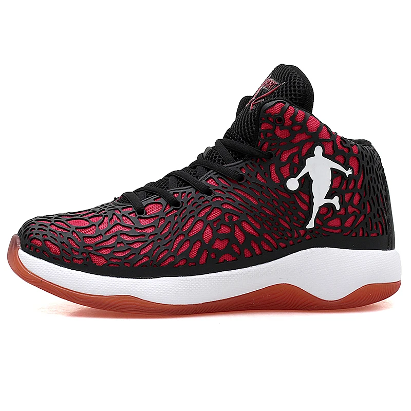 

2018 summer basketball shoes net surface breathable men's shoes wear low damping match students help combat boots shoes