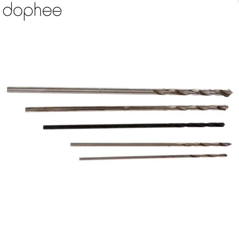 dophee 50Pcs Twist Drill Bits HSS Drill Bit Set 0.5/0.6/0.7/0.8/1mm Micro Straight Shank Wood Drilling Electric Woodworking Tool dophee 50Pcs Twist Drill Bits HSS Drill Bit Set 0.5/0.6/0.7/0.8/1mm Micro Straight Shank Wood Drilling Electric Woodworking Tool