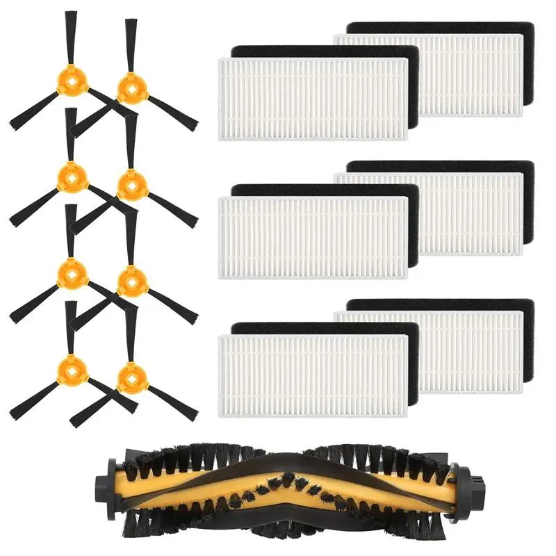 

Accessory Kit Compatible For Ecovacs Deebot N79S Deebot N79 Robotic Vacuum, 15 Pack (1 Main Brush + 6 Filters + 8 Side Brushes