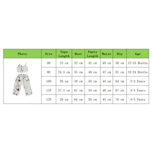 Жилет с цветочным принтом для маленьких девочек, футболка, топы, длинные штаны, летняя одежда