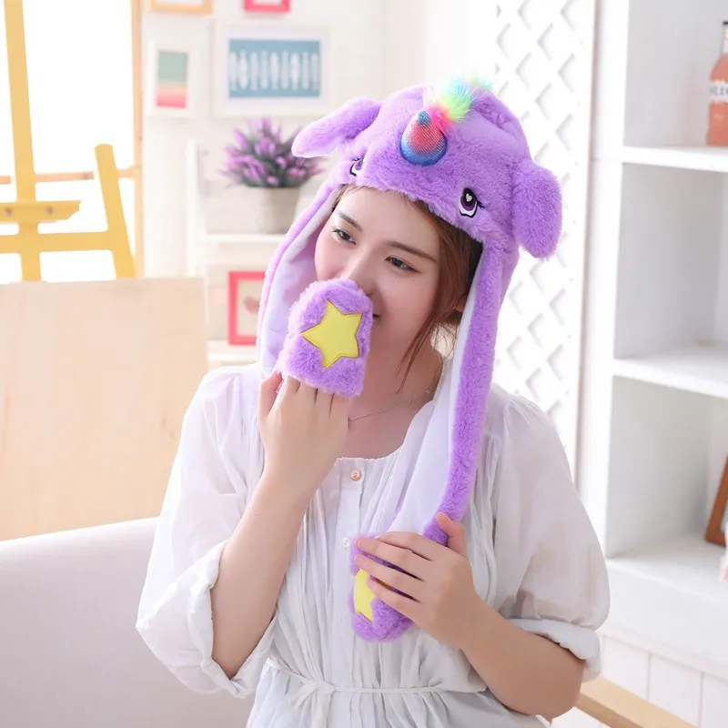 Unicorn Ear Flip Baby Hat Magic Funny 