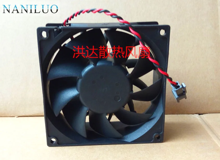 AD0924XB-F91DS DC 24V 0.95A 2-проводной защитного стекла 92x92x38 мм Сервер площади вентилятора
