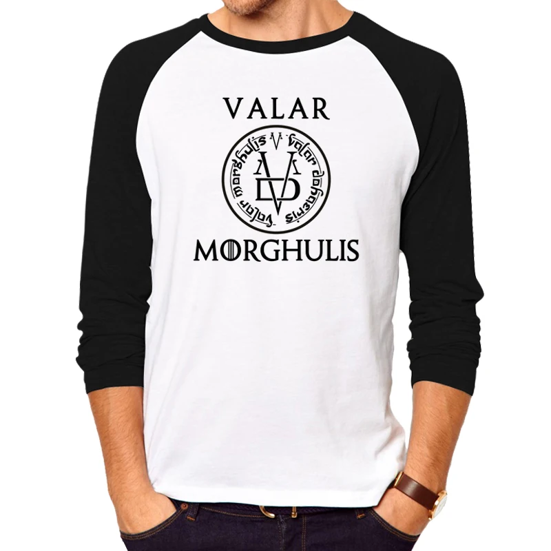 

THE Game of Thrones T Shirt Men / Women cool T Shirts hot valar morghulis long sleeve T-Shirt Male geek hip hop swag men shirts
