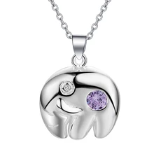 Посеребренные ювелирные изделия ожерелье кулон WN1781