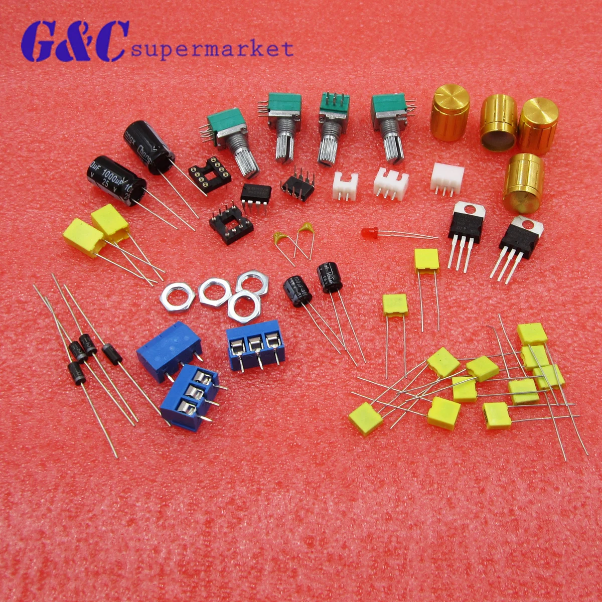 

NEW NE5532 AC 12V OP-AMP HIFI Amplifier Preamplifier Volume Tone EQ Control Board DIY KIT Module Set 10 Times Tone Board Preamp