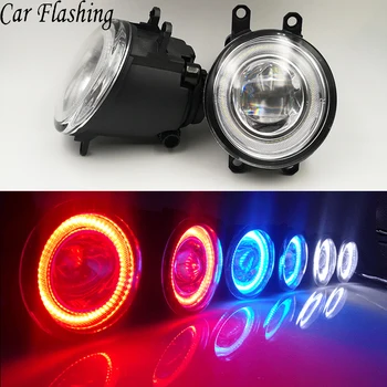 

Car Flashing 2Pcs 12V Car LED Angel Eyes DRL Fog Light Lamp Daytime Running Light For Toyota Sienna 2009 2010 2011 2012 2013