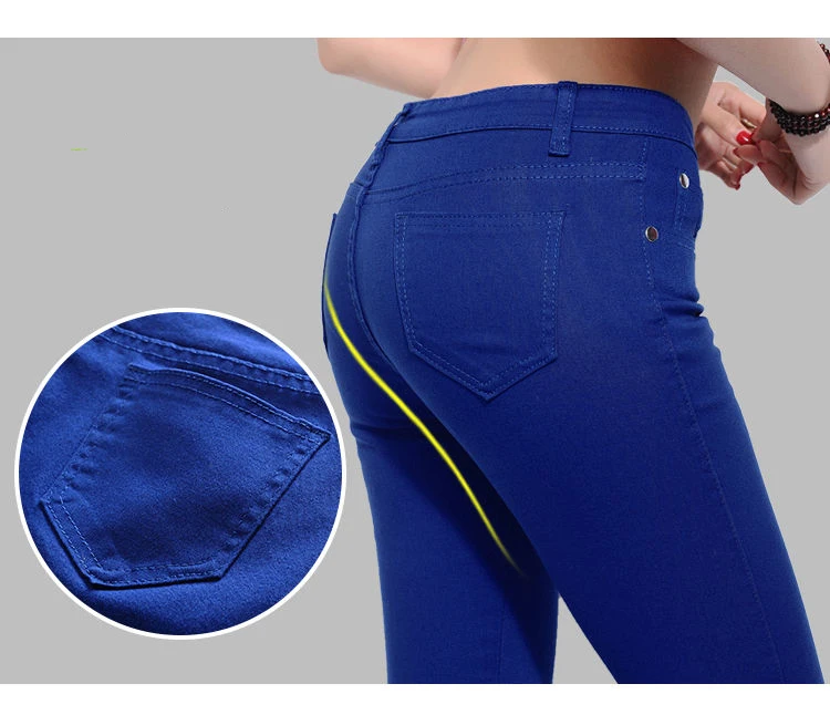 Summer new pants pants female summer pencil pants autumn Korean casual shoes pants feet small short pants (7)