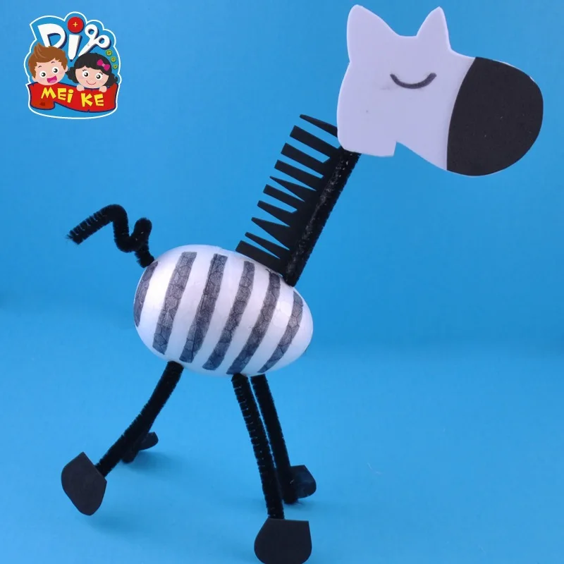 Игрушки для детей поделки самодельные 3D Животные детский сад Обучающие раннего