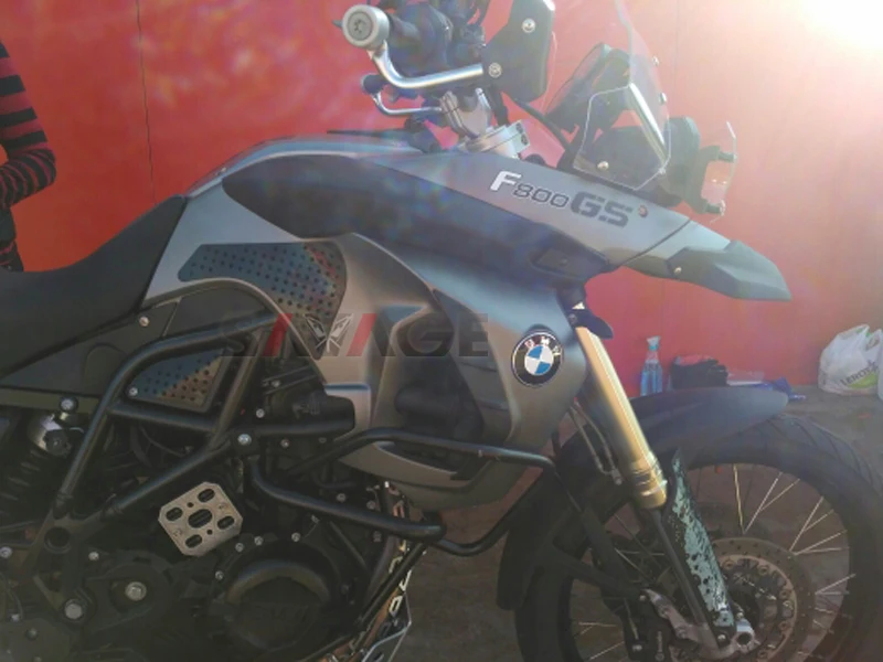 Для BMW F800GS F800 GS 2008-2012 09 10 11 Танк тяга Подушка Нескользящая Наклейка мотоцикл сторона наклейка газ колено сцепление протектор