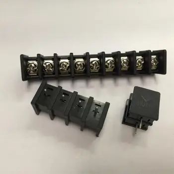 

20PCS 7.62MM PITCH BARRIER TERMINAL BLOCKS CONNECTOR 2/3/4/5/6/7-30PIN KF25C STRAIGHT PIN BLACK RoHS