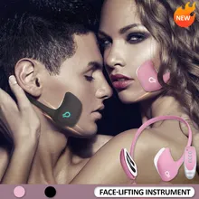 Многоразовый аппарат физиотерапии для лица, модный ABS лифтинг для лица, быстрое уменьшение тонких линий, 2 цвета, эффективный массаж, уход за кожей