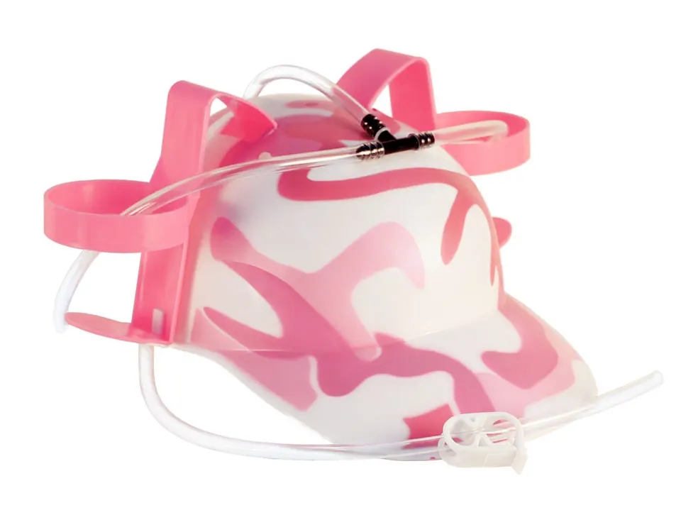 different colors beer hats Beverage Holder Helmet Drinking Straws Plastic Beer Drinking Hat Lazy