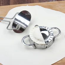 1/2 шт./компл. SUS304 Нержавеющая сталь пельменей Пресс для приготовления пельменей формы круговой резки Кухня посуда бытовая Еда-Класс