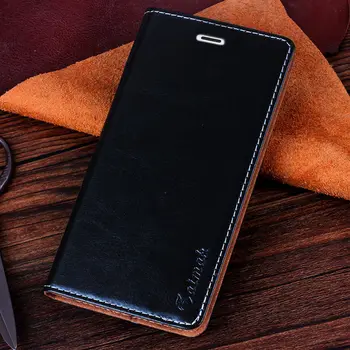 

Luxury genuine leather Case for meizu m6 note aimak Artificial Wallet leather with sucker and card type case for meizu m6 note