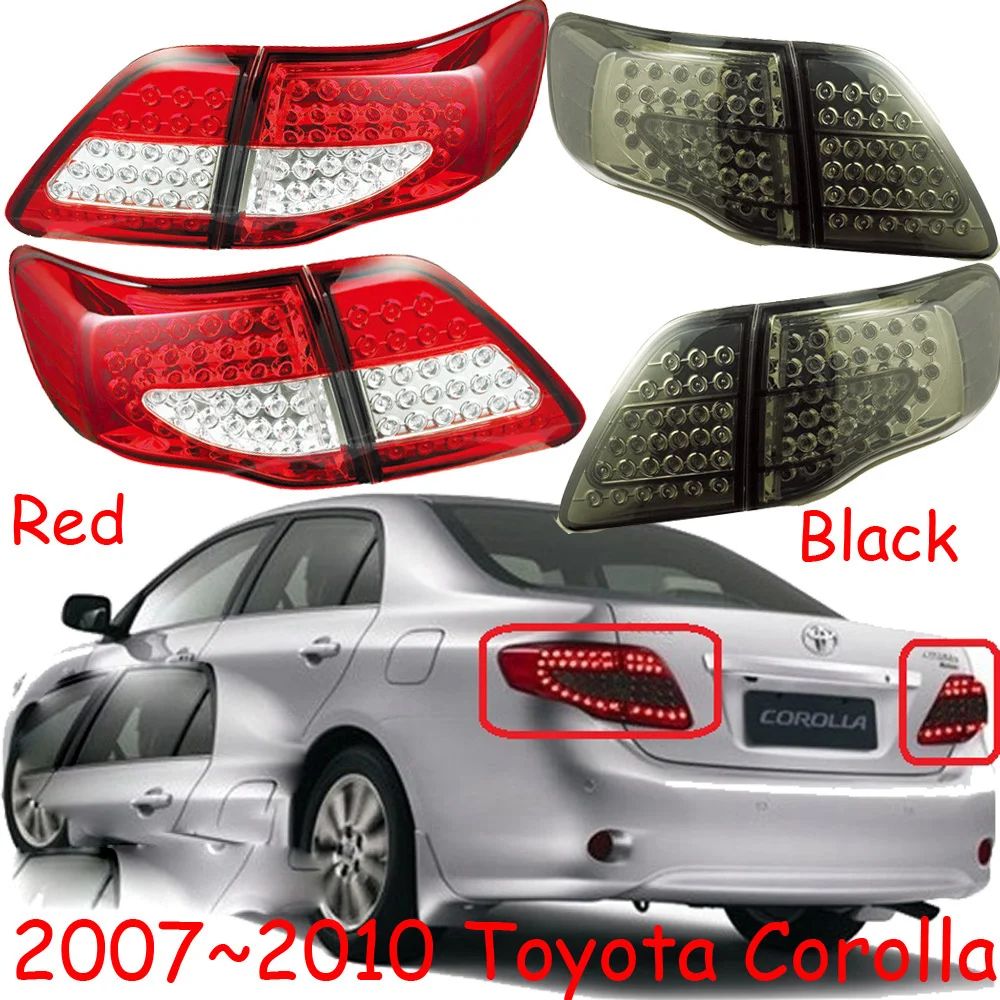 2 шт. автомобильного тюнинга налобный фонарь для Corolla 2007 ~ 2010 год светодиодные фары