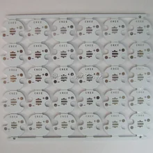 Cree XT-E XP-E XP-G светодиодный светильник PCB алюминиевая Базовая плита монтажная плата 16 мм диаметр для DIY светодиодный фонарик