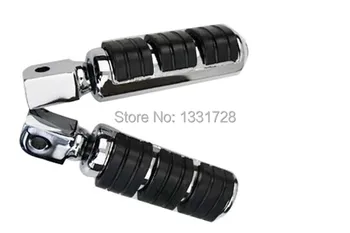 

Chrome Wing Foot Pegs Rests For 2003-2006 honda VTX 1300 C,R & S (rear)