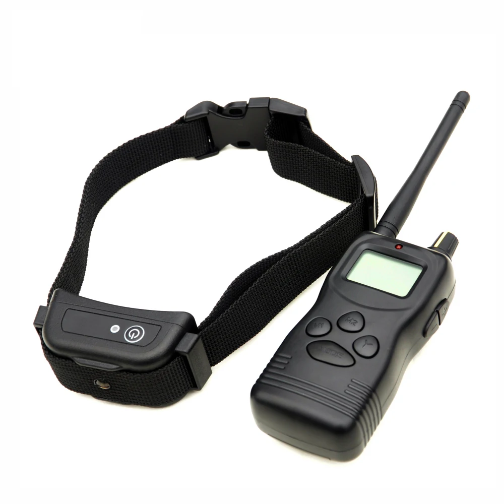 1000M Remote Control Dog Training Collar Rechargeable Waterproof Pet ...