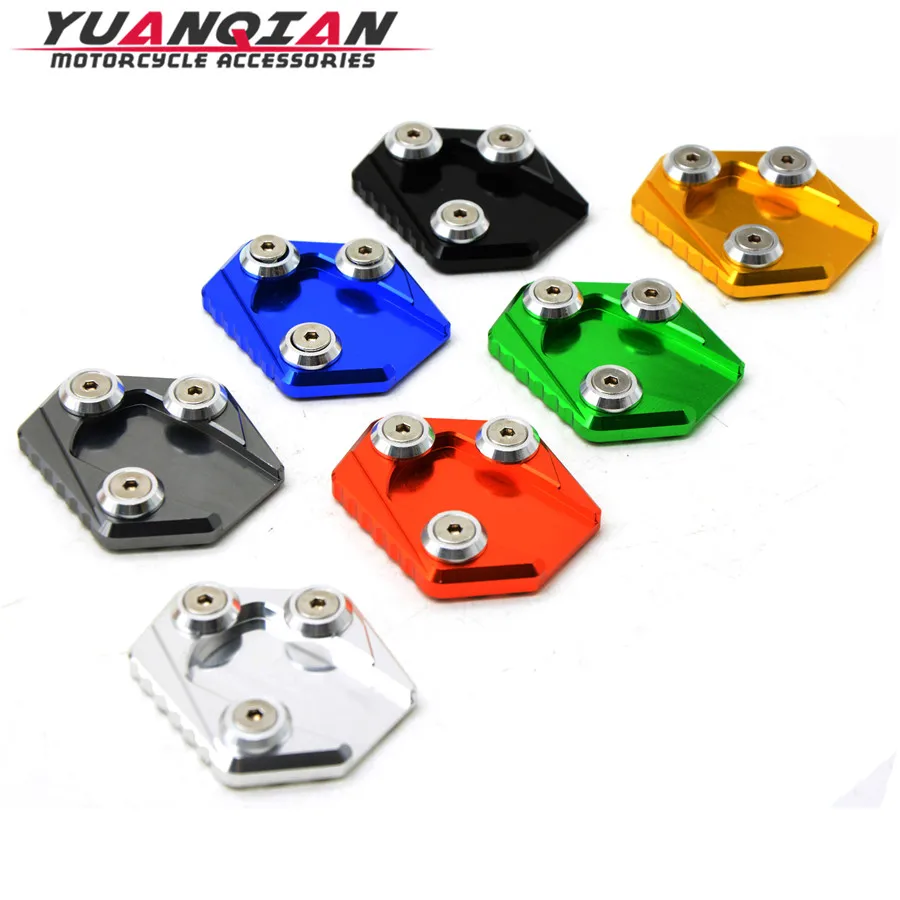 

CNC Kickstand Side Stand Extension Pad Plate Motorcycle Side Stand Enlarge For Honda Grom 125 MSX125 MSX 125 2014 2015