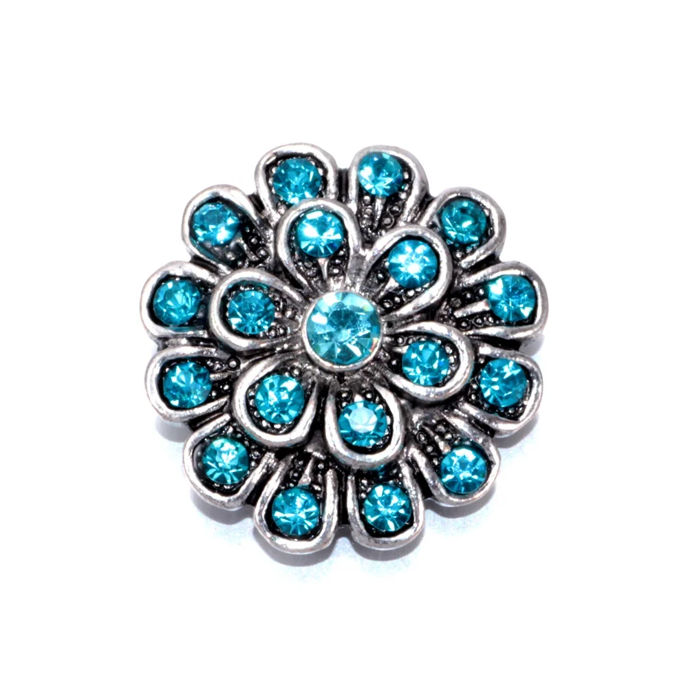 sky blue flower jewellery
