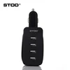 STOD Multi Port Car Charger 4 USB 21W 1M Cable Quick Charge For Iphone 5 5S 6 6S 7 Plus Ipad Samsung Huawei ZTE Lenovo Adapter