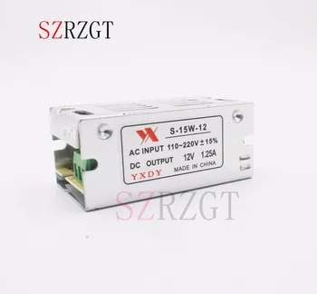

Mini Size LED Switching Power Supply 12V 1.25A 15W Lighting Transformer Power Adapter AC100V 110V 127V 220V to DC12V Led Driver