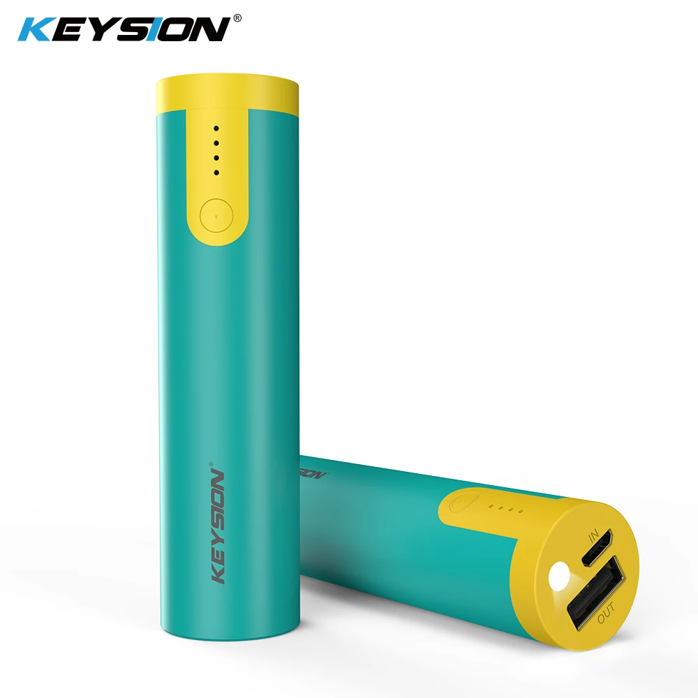Портативное зарядное устройство KEYSION 2000/3350 мАч аварийный маленький аккумулятор