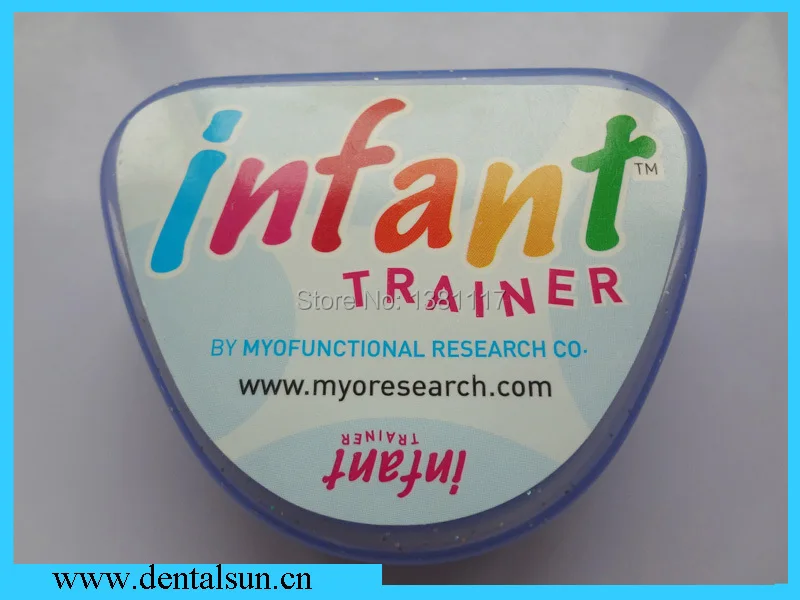 Ортодонтическое, стоматологическое зубной тренажер MRC Infant Phase II Жесткий синий
