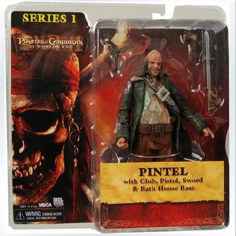 

NECA Pirates Of The Caribbean Pirates 3 Pirates Of The World Leader In The End 7-Inch Model Mobile Dolls