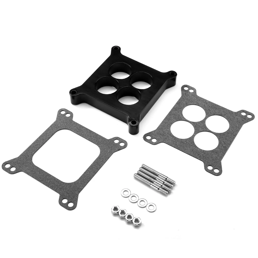 1 &quotпортированная фенольная прокладка карбюратора 4bbl SBC BBC BB подходит для Holley SB