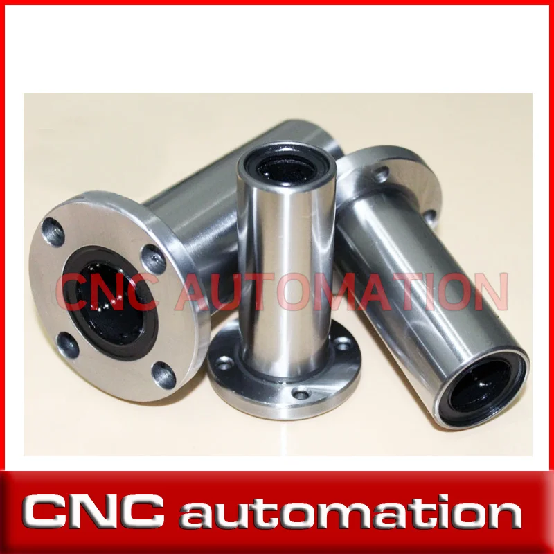 LMF8LUU длинный тип 8 мм фланцевый линейный подшипник CNC втулка|for cnc|bearing linearrails for cnc |