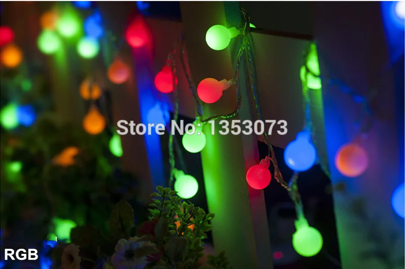 Creative Novelty Lights Ball led String Garland Pandant Light for Garden Decoration Party Decoration - rgb  lighting