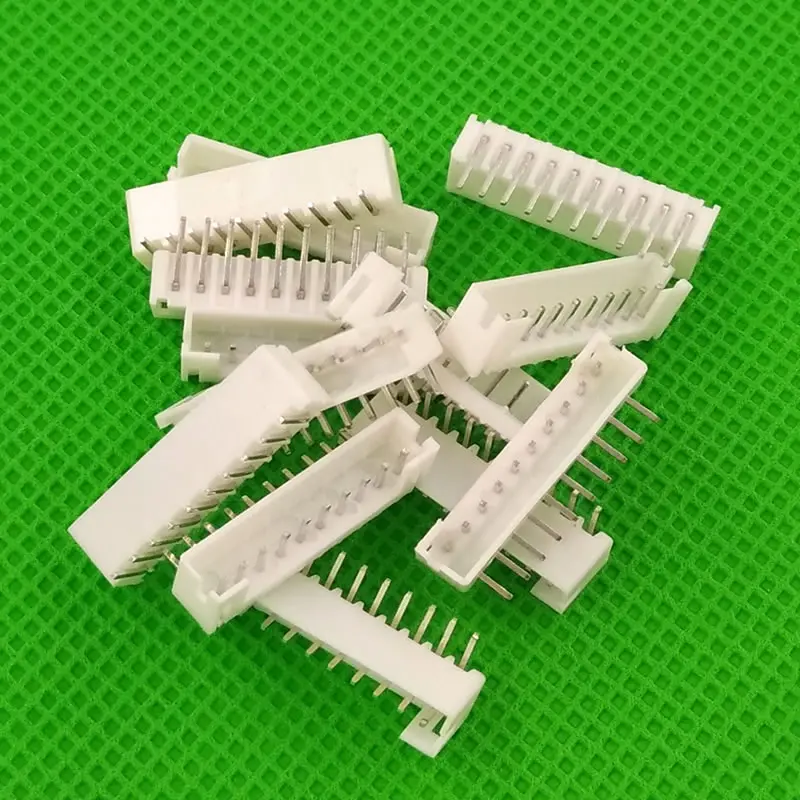 

Free shipping 1000pcs male right angle material PH2.0 2mm 10pin 10pins  Connectors Leads pin Header PH-10AW