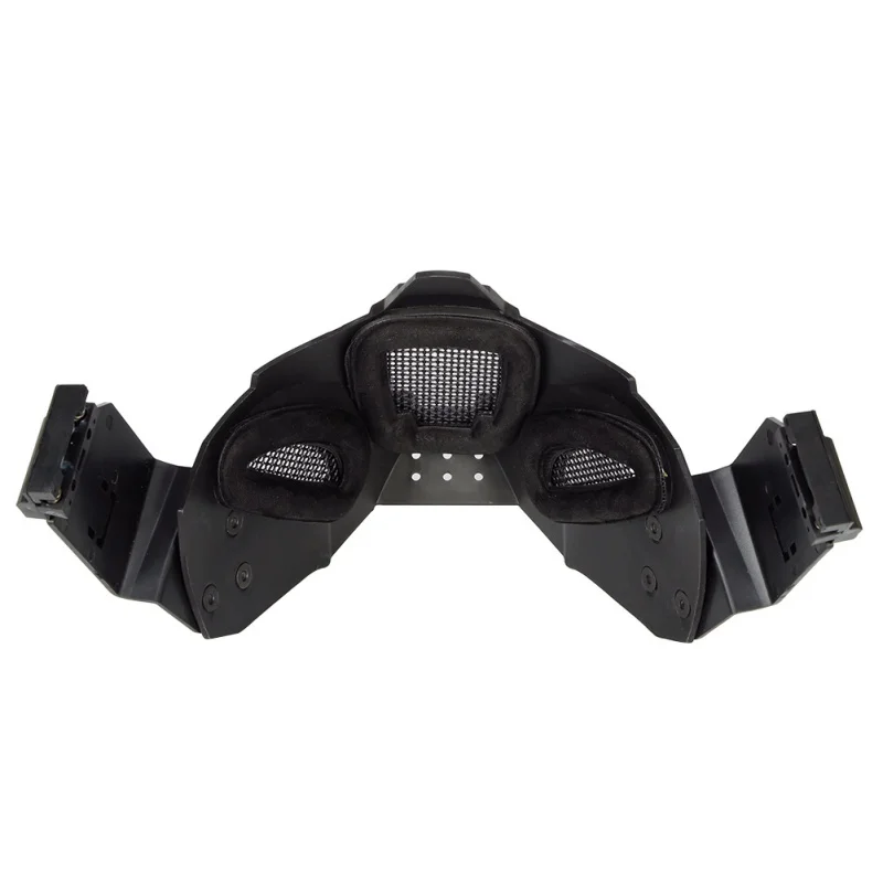 Для мужчин на открытом воздухе Половина маска TPE Сталь дышащая съемный для вторичной переработки маска тактическая маска MA-95 Тактический Железный Воин маска