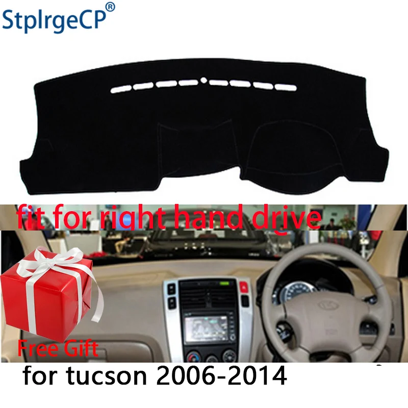 Коврик для приборной панели автомобиля Hyundai Tucson 2006-2014 коврик правого руля