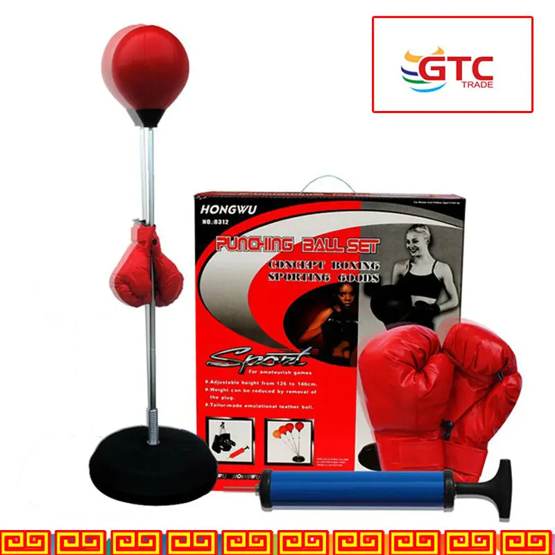 2014 Special Offer New Arrival Red Saco Boxeo Speed Ball Stand Punching