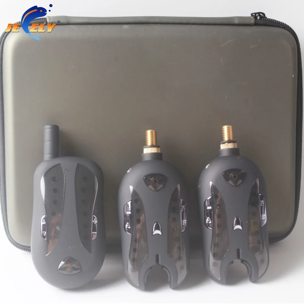 Carp Fishing bite alarm wireless fishing bite alarm set 8LED for carp fishing JY-67-2 (1+2set) set