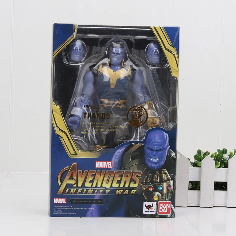 

Marvel Avengers Thanos SHF S.H.Figuarts Action Figure Avengers 3 Infinity War Model Toy Doll