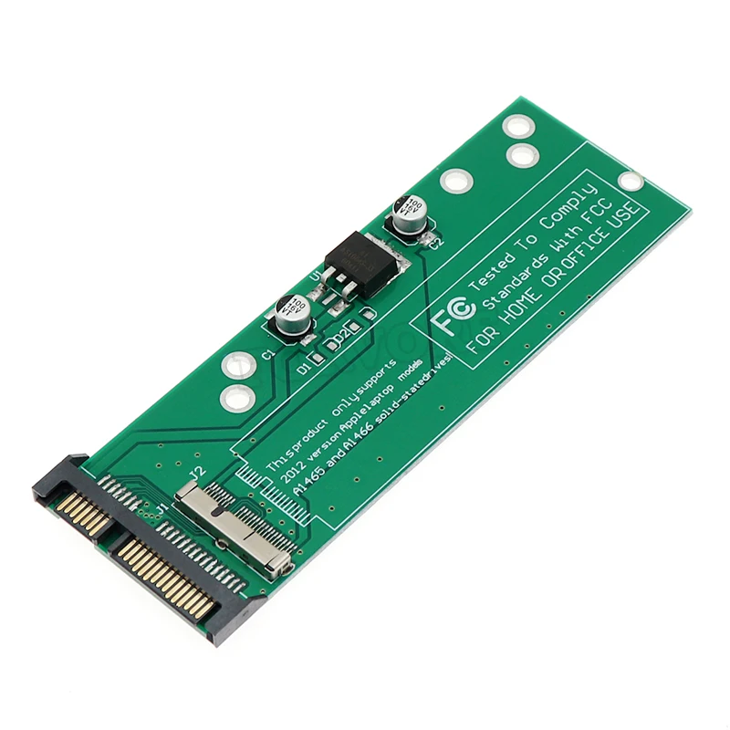Оптовая продажа для Apple MacBook Air 2010 2011 SSD 12 + 6 pin SATA 22 контактный адаптер конвертер