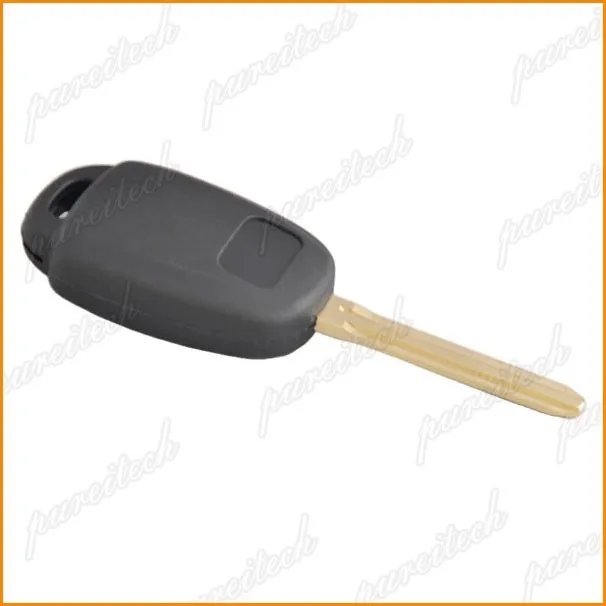 PREISEI 25 шт./лот черный пластик 2+ 1 кнопки дистанционного автомобиля ключ для toyota Заготовки Ключей заказ с toy43 лезвие без логотипа