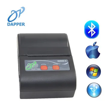 

58mm small mobile bluetooth 2inch thermal mini receipt printer support ios