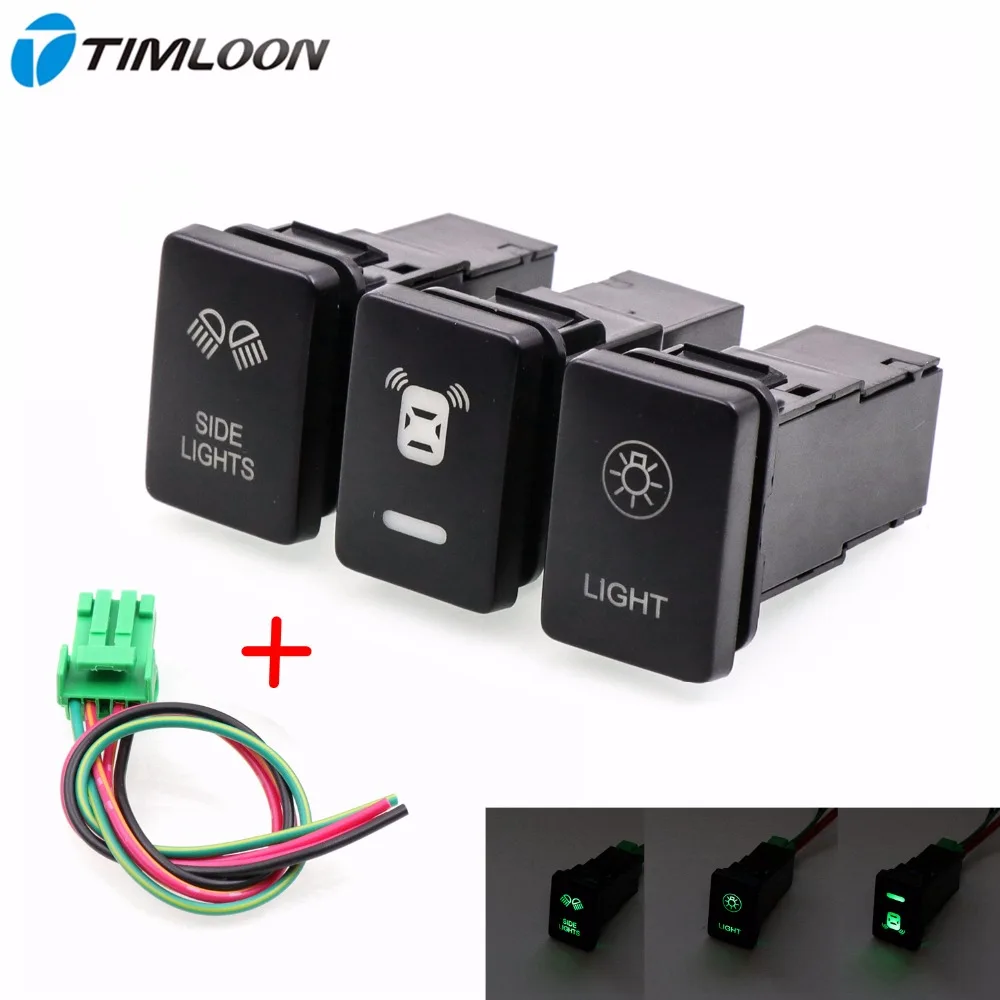 12V автомобильный переключатель Применение для туман светильник дневные ходовые
