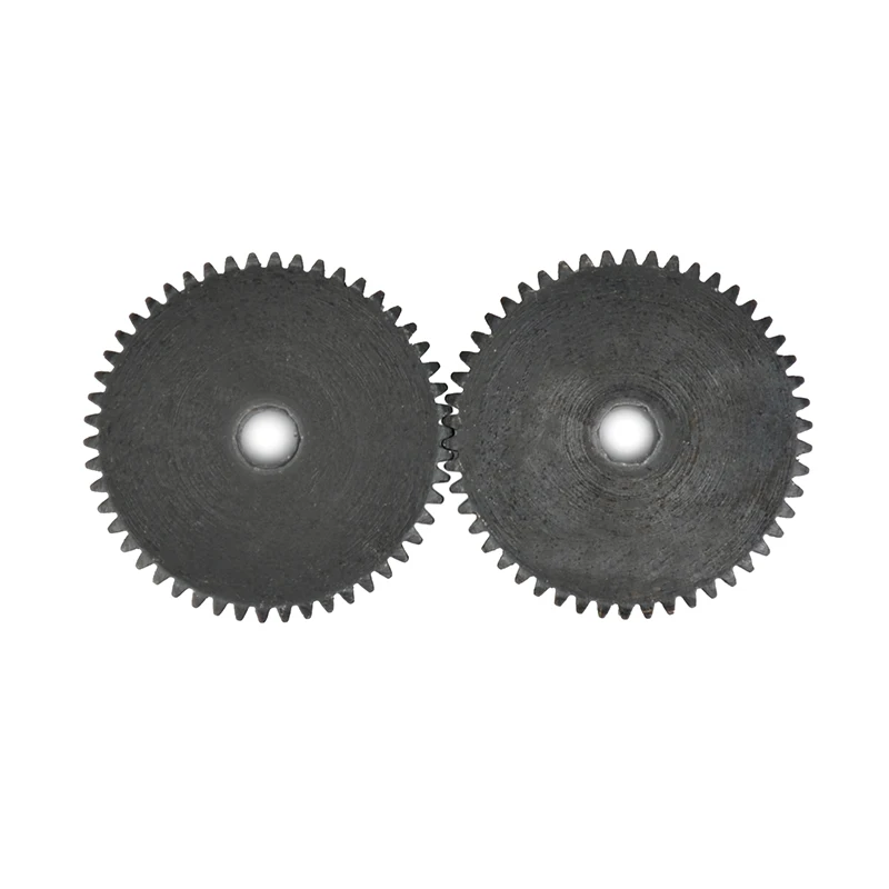 YIMAKER, 2 шт., 50 зубьев, 5 мм, 0,5, модуль Spur gear, s-образная проволока, отверстие M3, внутреннее отверстие, 5 мм, 45 стальная металлическая шестерня