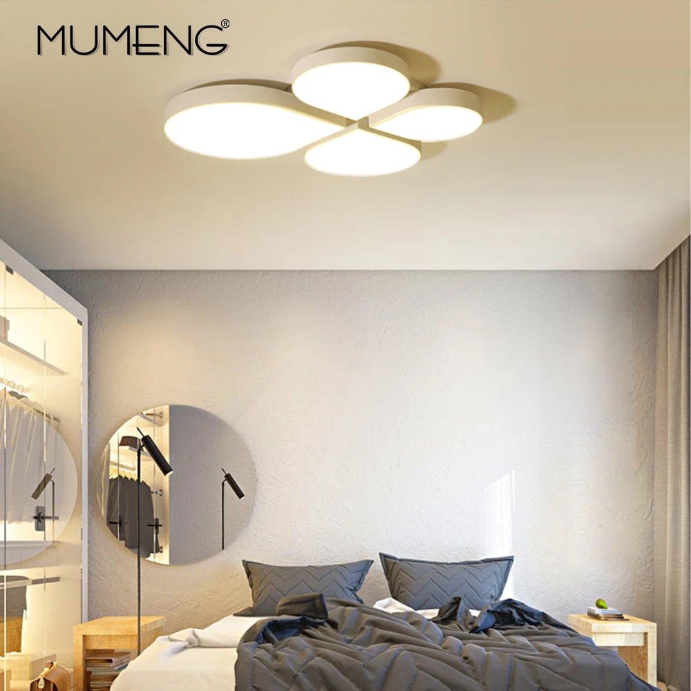 

Nordic Modern LED Ceiling Light Creative Simple Lighting Fixture Office Bedroom Living Room Study Room Romantic Decorative Lamp