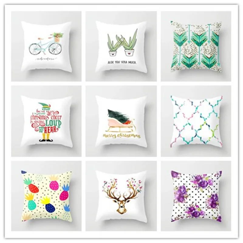 الأزهار غطاء الوسادة القطن البوليستر الأزياء مكتب كيس وسادة ديكور المنزل وسادة أريكة حالة الأزهار غطاء الوسادة القطن البوليستر الأزياء مكتب كيس وسادة ديكور المنزل وسادة أريكة حالة
