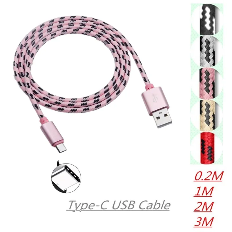 

USB C Cable Usb Type C Fast Charging Cord for Samsung S10 PLUS S9 S8 Note 9 8 Xiaomi MI 8 9 SE Poco F1 A1 A2 Huawei P20 MATE 20