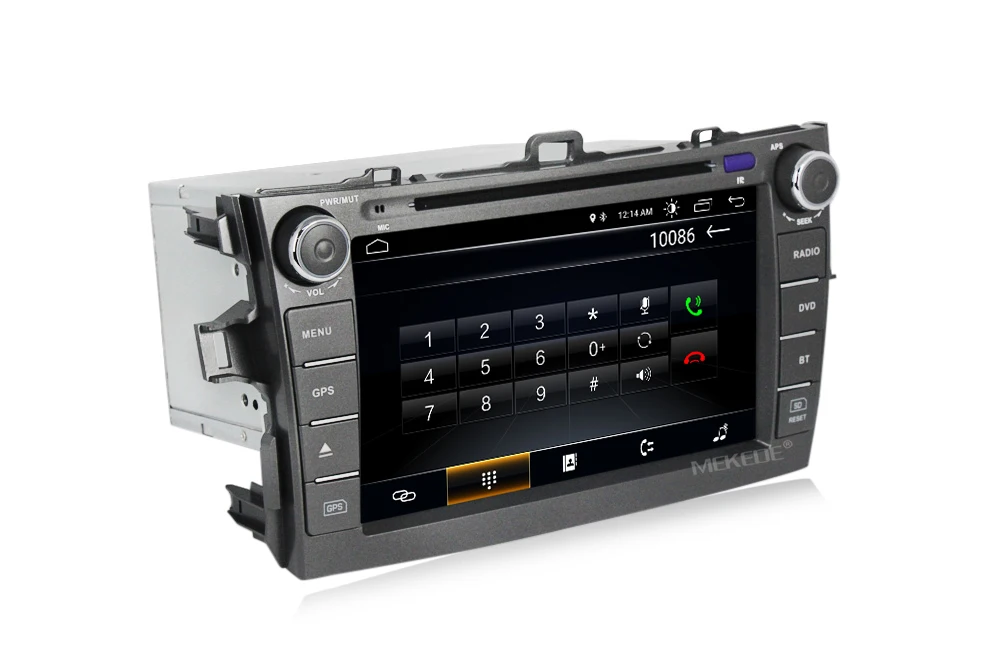 Best HD1080 8inch 2din android 8.1 system Car stereo head unit navigation GPS NAVI DVD player fit for toyota corolla 2007-2011 19