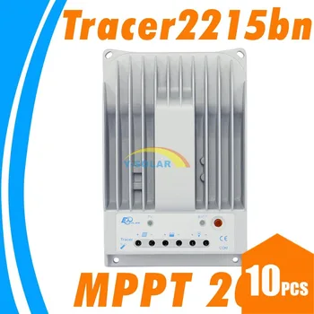 

10PCS MPPT 2215BN 20A Solar Charge Controller 12V 24V auto Solar Regulator Tracer2215BN gel lead-acid flooded Battery option