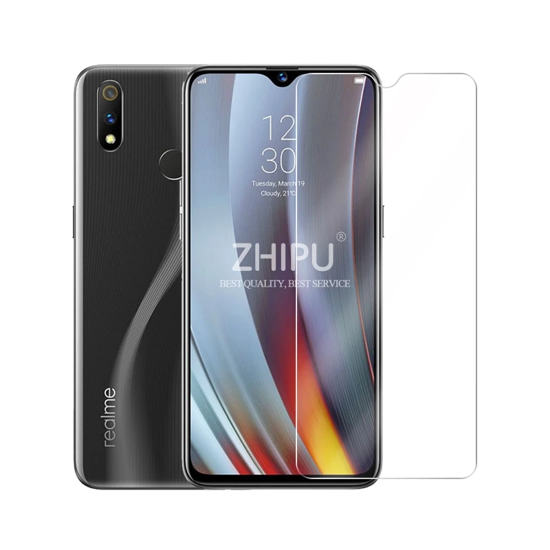 Закаленное стекло для OPPO Realme 3 Pro Защитное экрана 2.5D 9H закаленное RMX1851 защитная